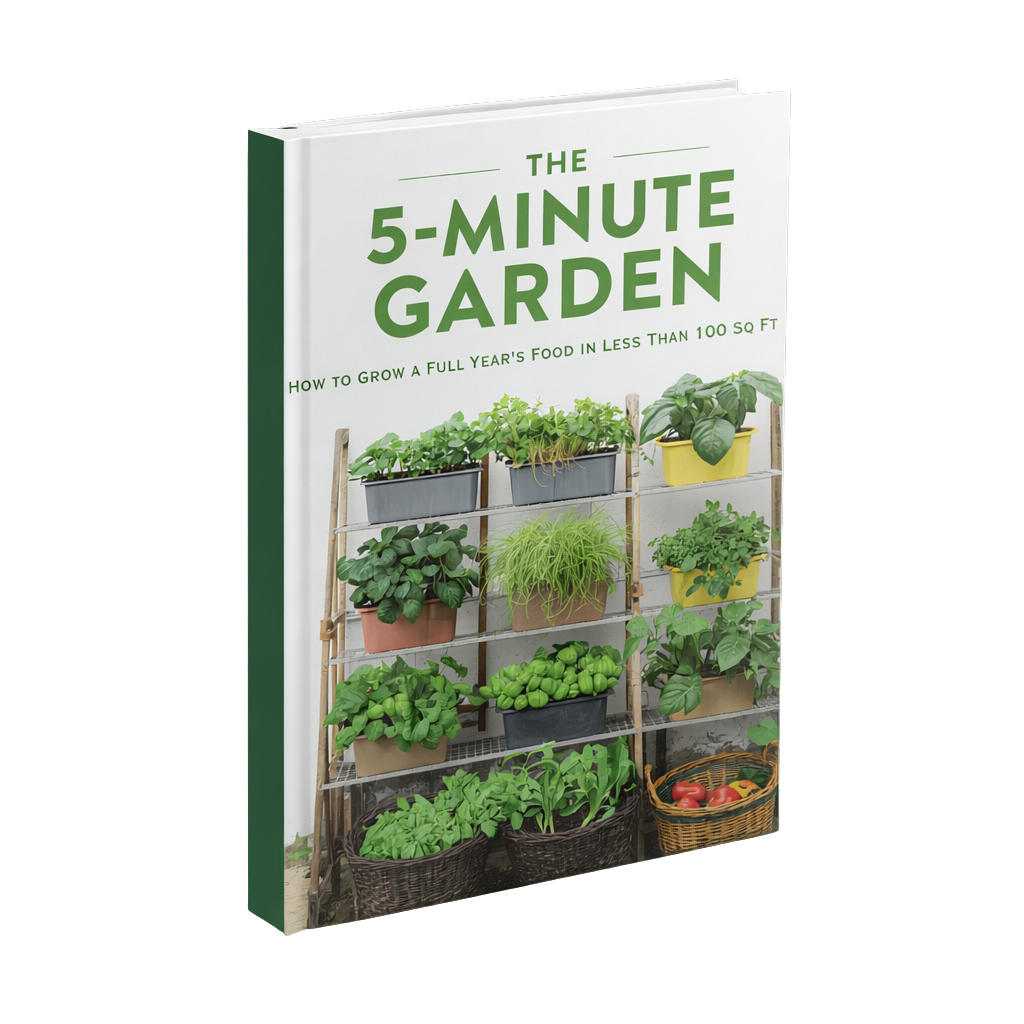 5 minute garden product