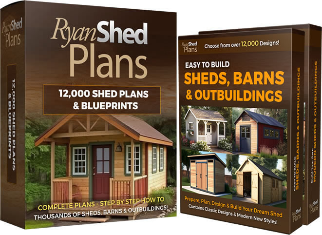 Ryan Shed Plans 12,000 Shed Plans and Designs For Easy Shed Building! â RyanShedPlans product